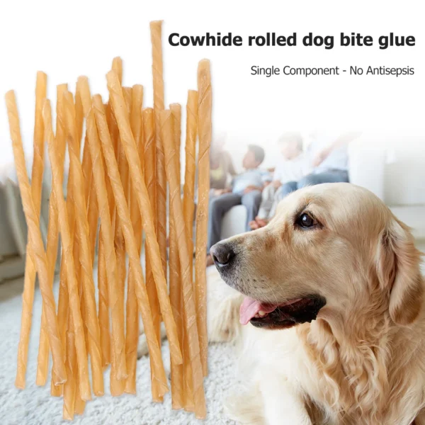20PCS Dog Chew Sticks – Puppy Teething & Dental Care Treats