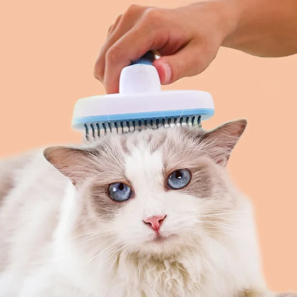 HOOPET Dog & Cat Grooming Brush – Gentle Pet Hair Remover & Skin Care Tool for Dogs & Cats
